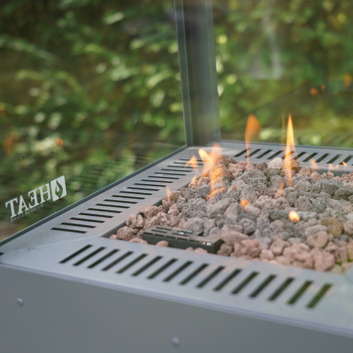 HEAT Outdoor Living Cheminée de terrasse Utevarme Anthracite