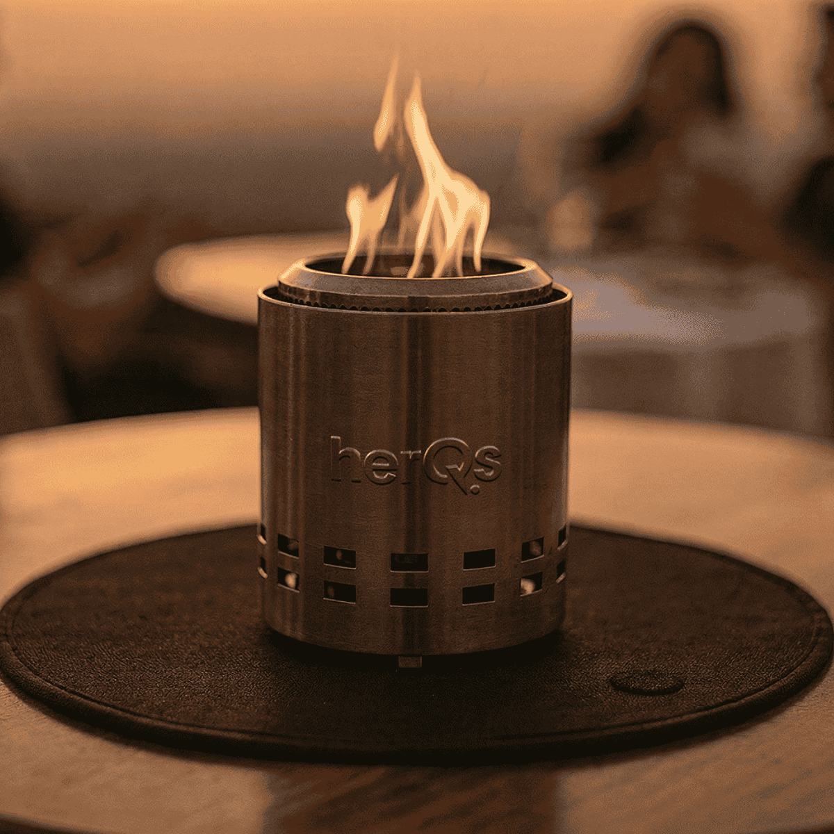 Tapis protection sol pour brasero Mighty HerQs