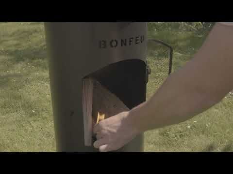 BonFeu BonTino LP Noir Cheminée Extérieur BonFeu BonTino LP Noir Cheminée Extérieur
