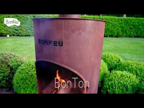 Cheminée de jardin BonFeu BonTon 60 Corten