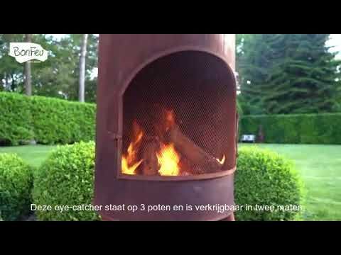 BonFeu Cheminée de jardin BonTon 40 Corten