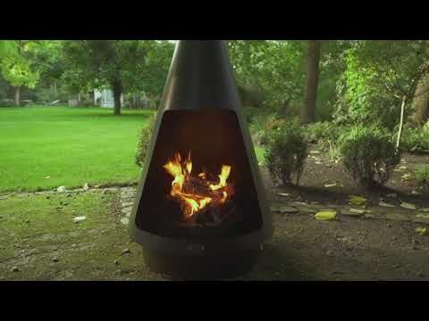 HEAT La Luz 140 Cheminée de jardin HEAT La Luz 140 Cheminée de jardin