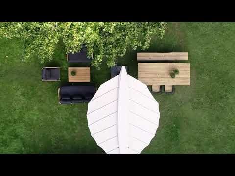 Heatsail LEAF® Chauffe terrasse / Parasol 