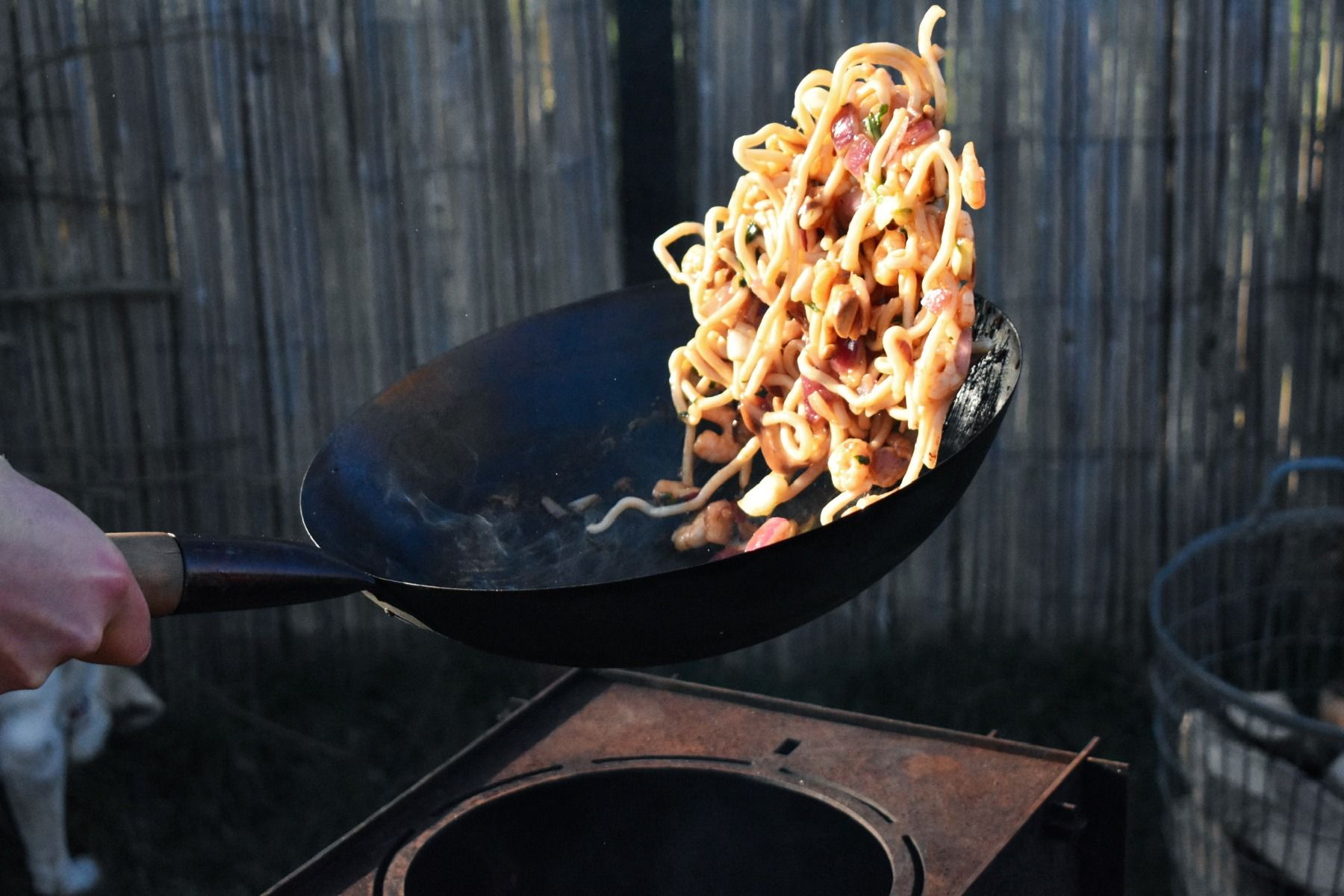 Stoked BBQ Plaque wok
