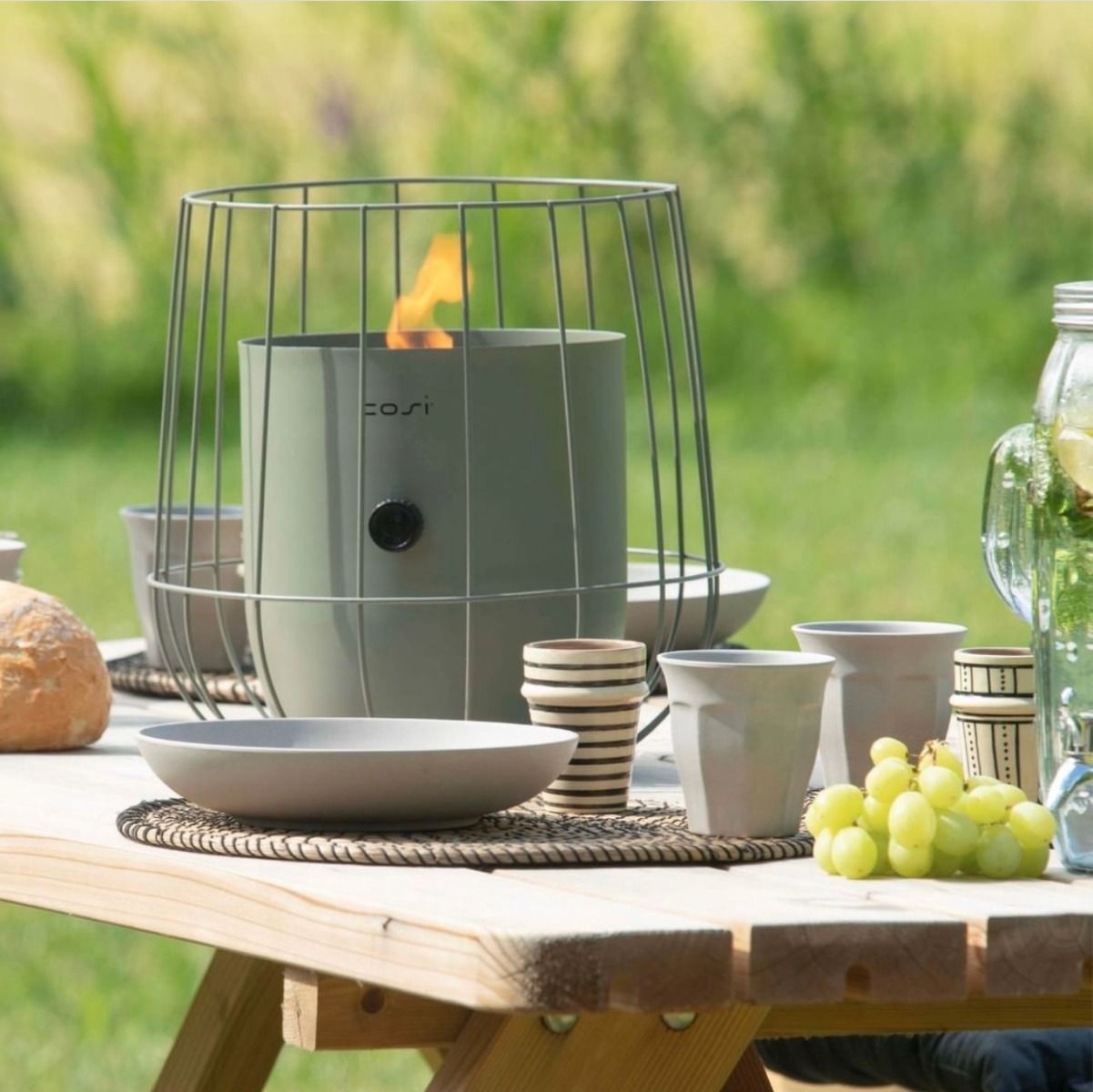 Cosiscoop Basket Olive lanterne à gaz