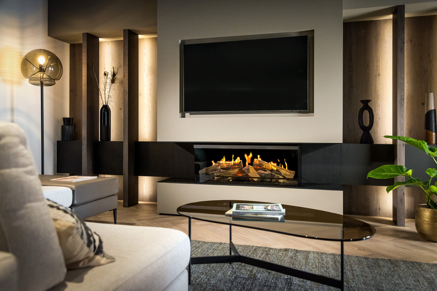Kalfire E-one 100 Cheminée d'Ambiance Électrique