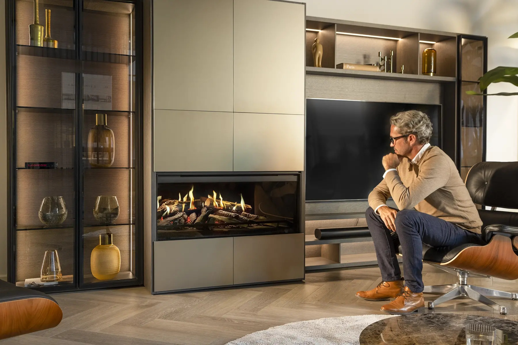 Kalfire E-one 100 Cheminée d'Ambiance Électrique