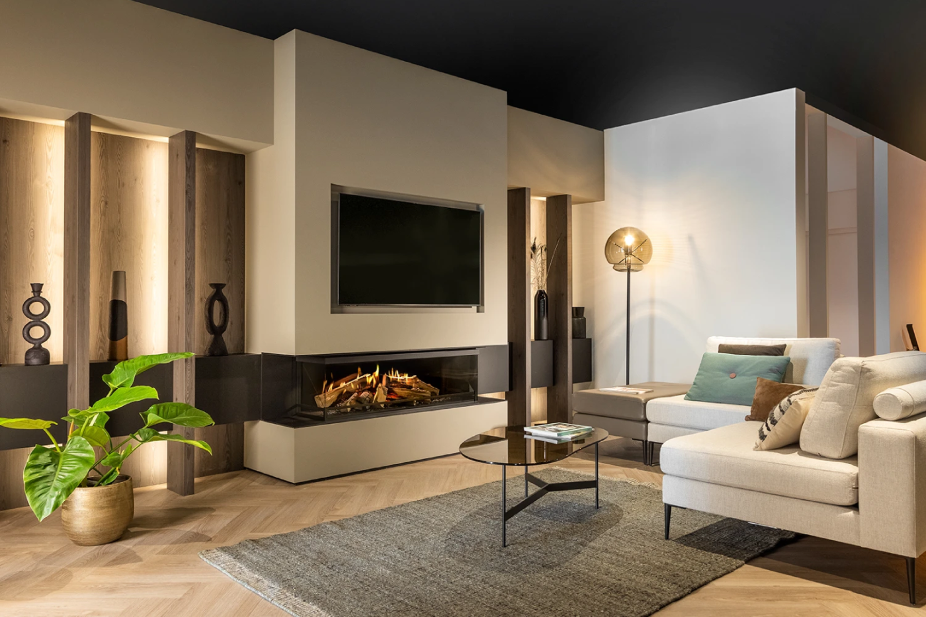 Kalfire E-one 100 Cheminée d'Ambiance Électrique
