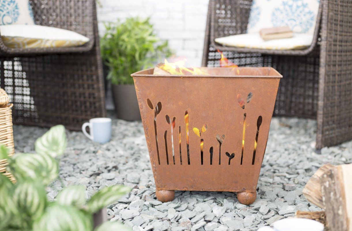 La Hacienda Brasero panier Rubi
