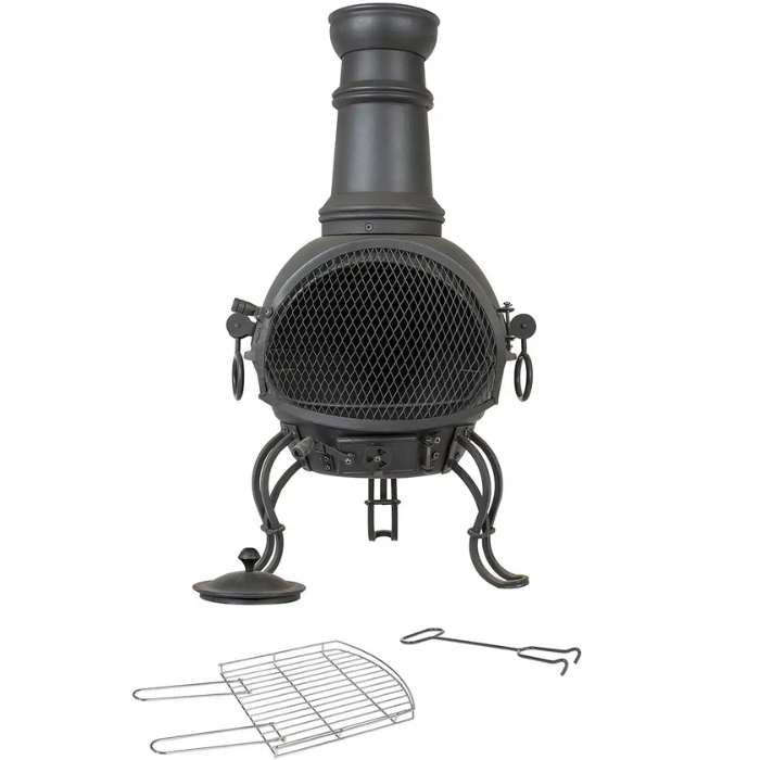 Cheminée de jardin avec grille Murcia medium La Hacienda