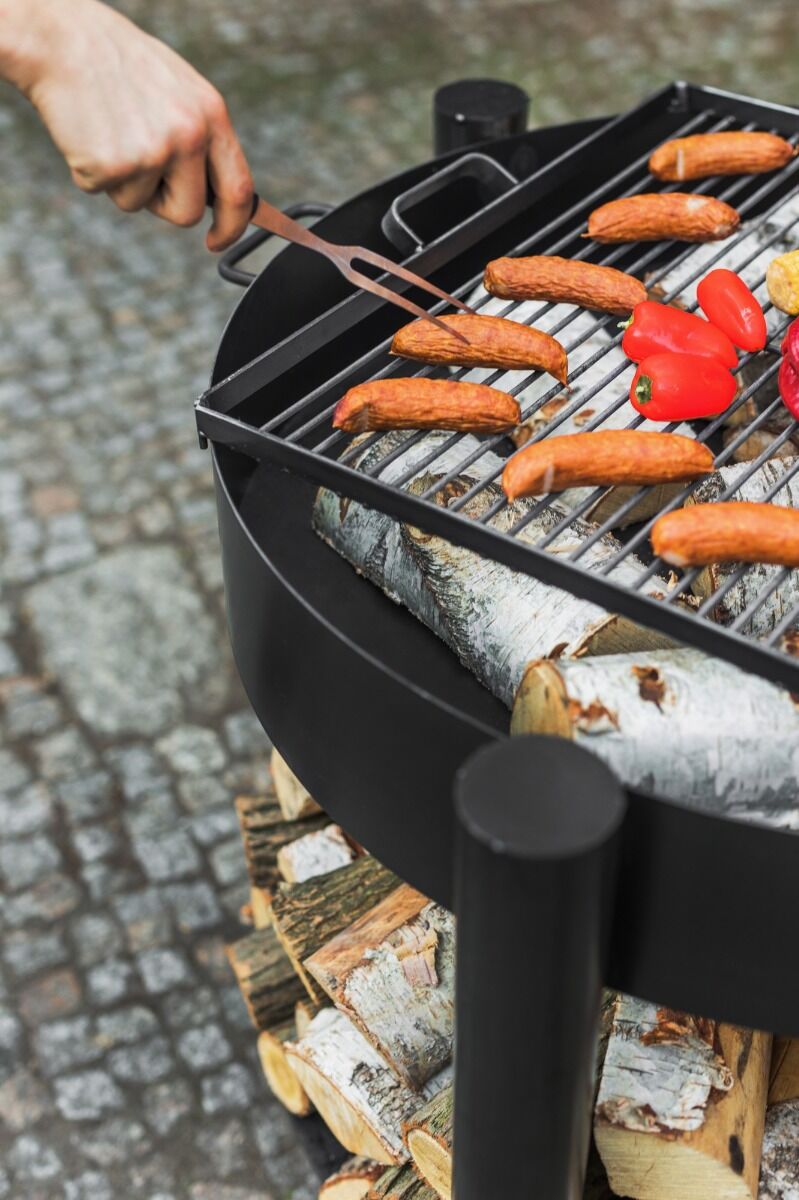 Brasero bol à feu Montana 80 cm - 60 cm CookKing