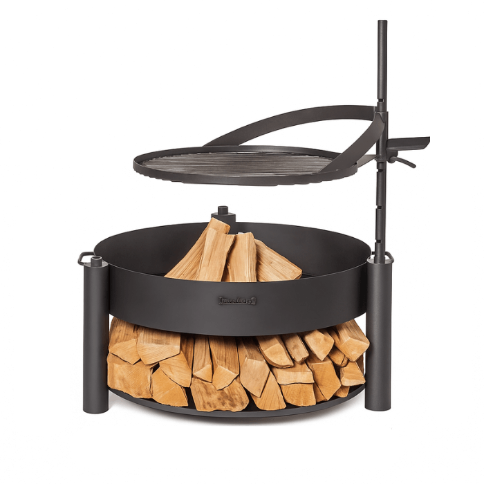 CookKing Bol de Feu Montana X 60 cm avec Mât et Grille 50 cm