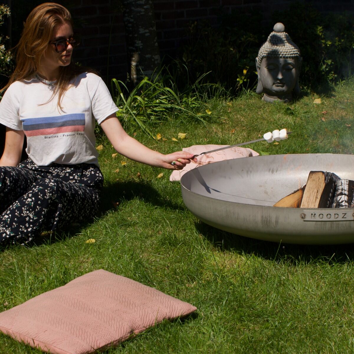 Brasero bol à feu inox (4 tailles) MOODZ