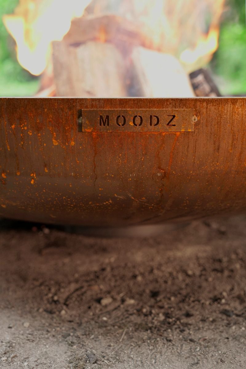 MOODZ brasero acier corten Ø 120 cm