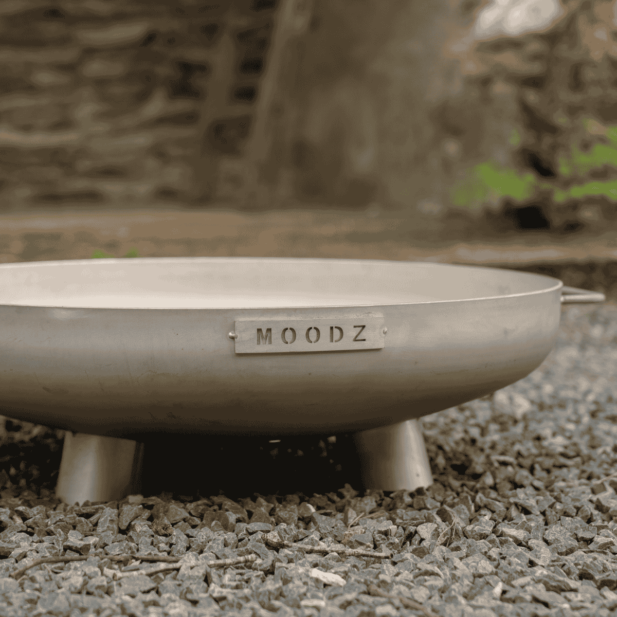 Brasero bol à feu Feet & Handle 60 cm inox MOODZ