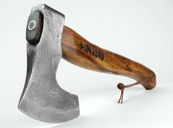 Njord Vidar Viking Damast Moyen | Hache Viking