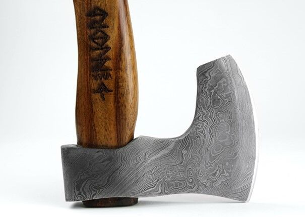 Njord Vidar Viking Damast Moyen | Hache Viking