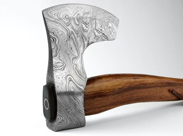 Njord Vidar Viking Damast Moyen | Hache Viking