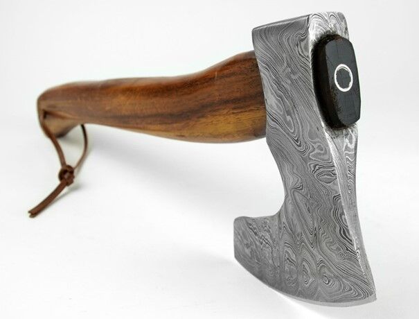 Njord Vidar Viking Damast Moyen | Hache Viking
