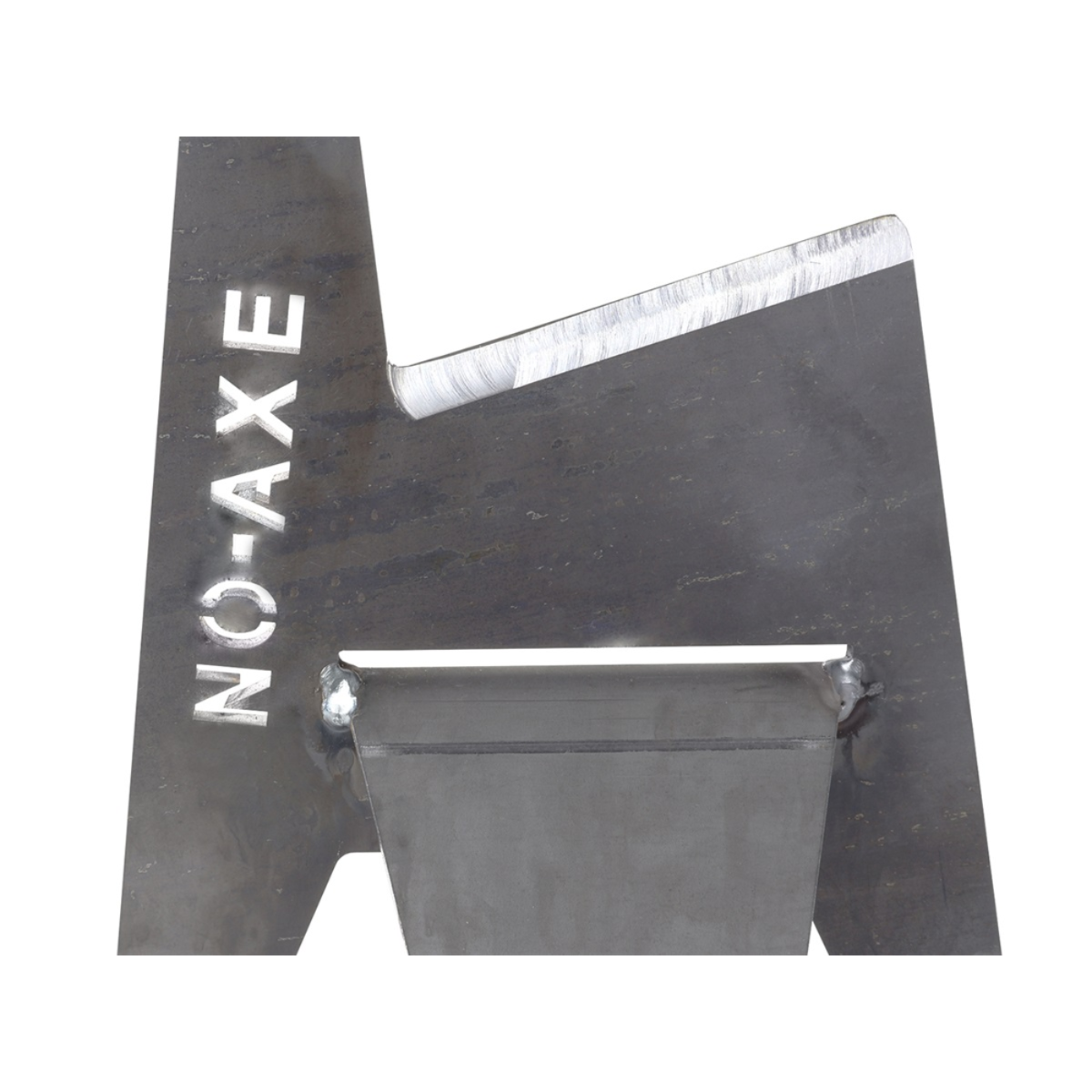 NO-AXE Fendeuse à Bois en Acier Vierge avec Marteau