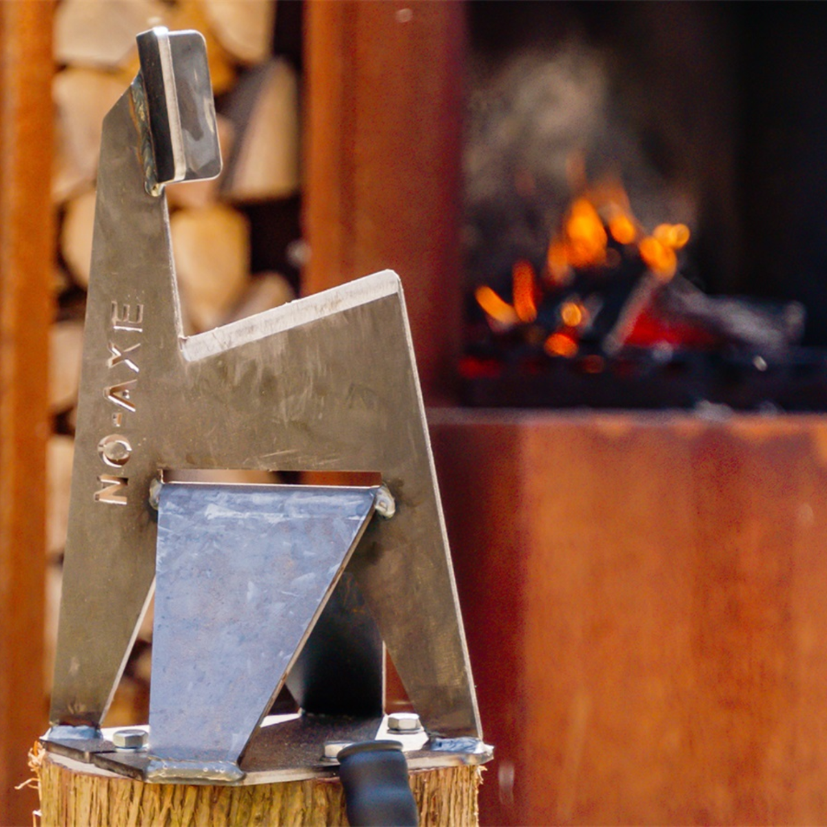 NO-AXE Fendeuse à bois et marteau