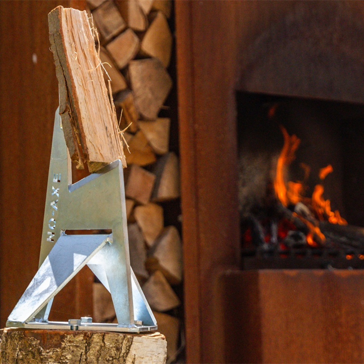 NO-AXE Fendeuse à Bois Galvanisée