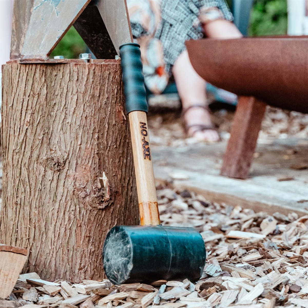 NO-AXE Maillet en Caoutchouc