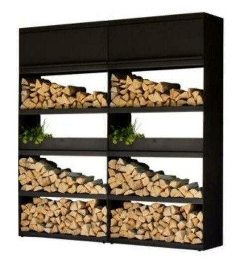 OFYR Wood storage Black 200