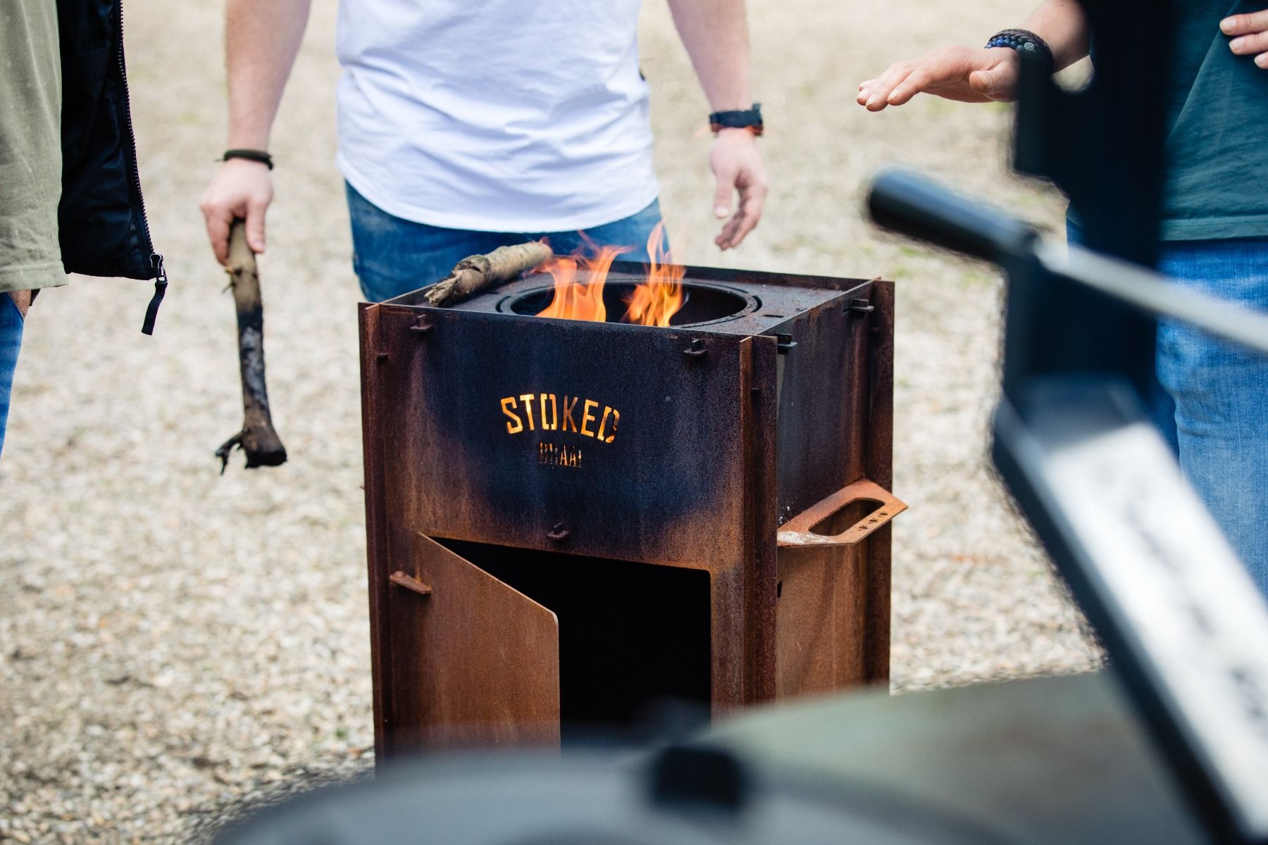 Stoked BBQ Plaque wok