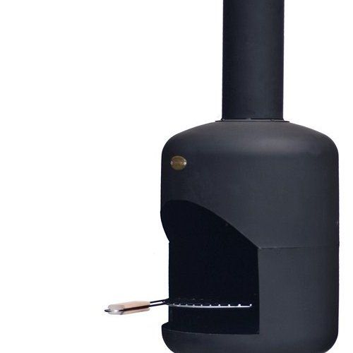 Cheminée de jardin BonFeu BonSelo noire
