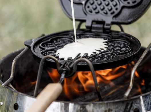 Petromax Gaufrier en fonte 