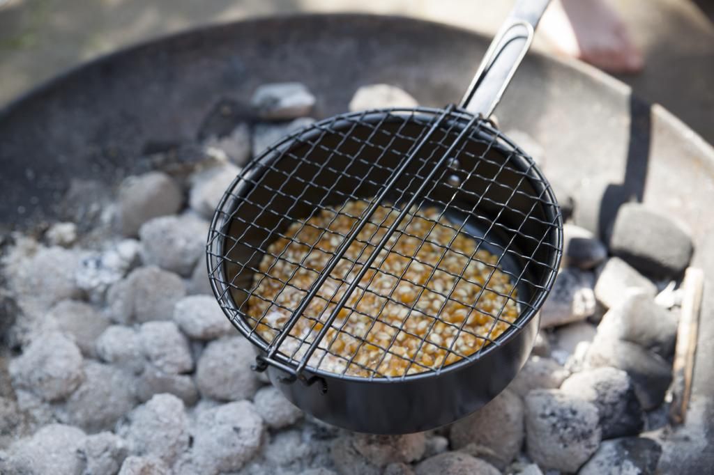 Poêle à pop-corn Esschert