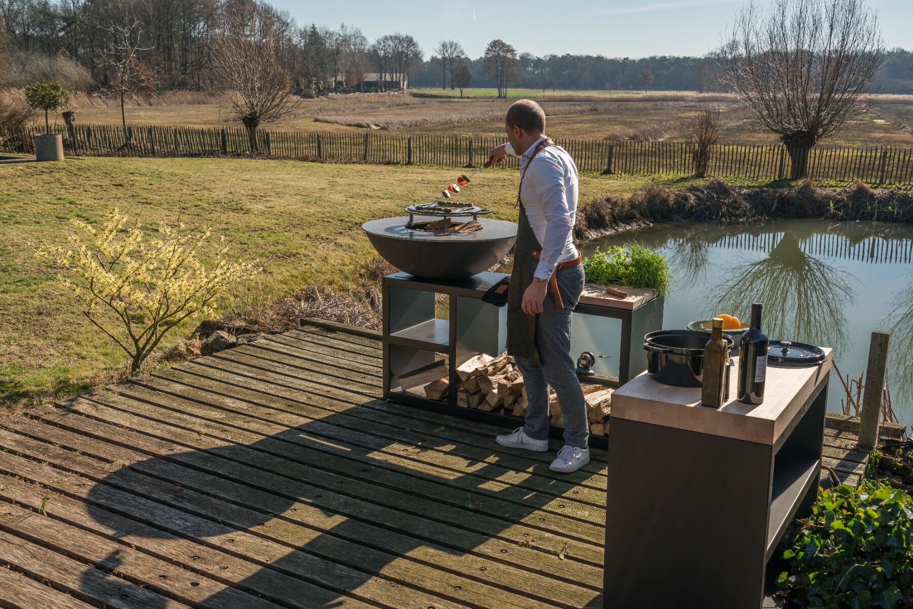 Quoco Tavolo Large Gris Foncé Quoco Tavolo Large Gris Foncé