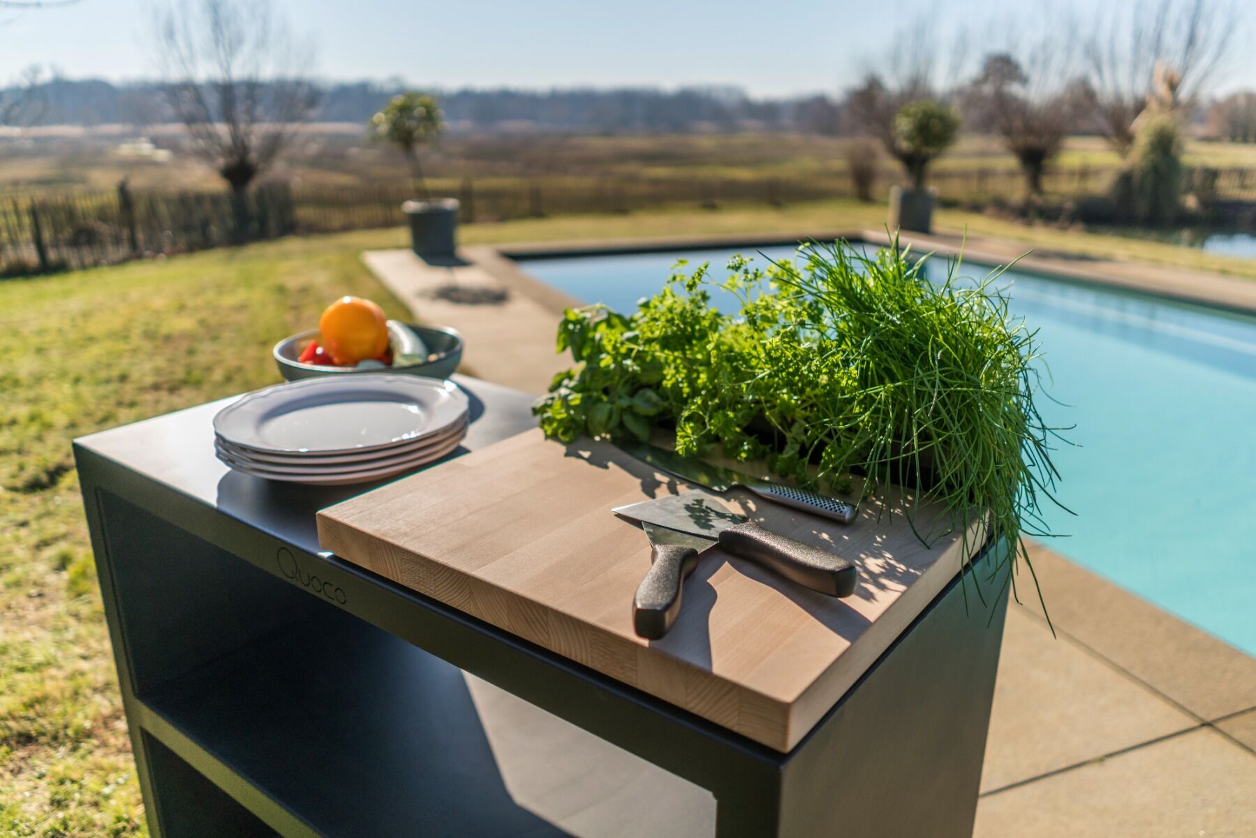 Quoco Tavolo Large Gris Foncé Quoco Tavolo Large Gris Foncé