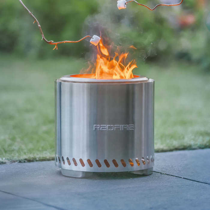 RedFire Volcano Cheminée à Pellets L