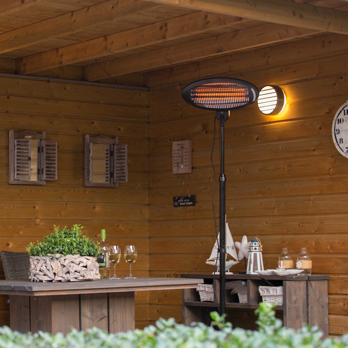 Sunred Quartz Chauffage debout 2000