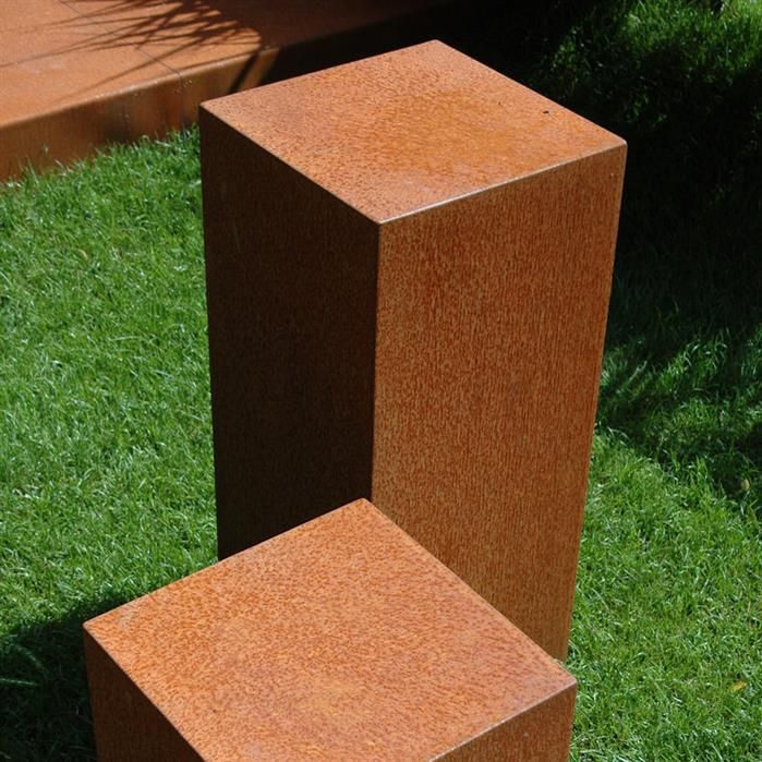 Braséro en corten - Foyer d'extérieur - 60CM X 14CM