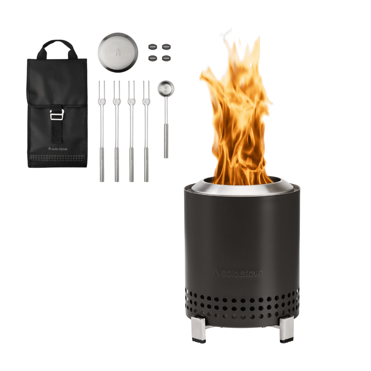 Pack promo Solo Stove Mesa XL noir + kit d’accessoires