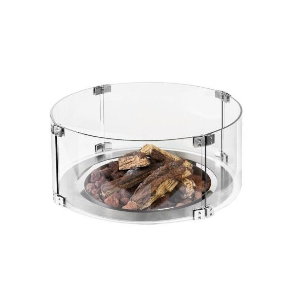 Verre pour brûleur intégré Ronde petite Happy Cocooning