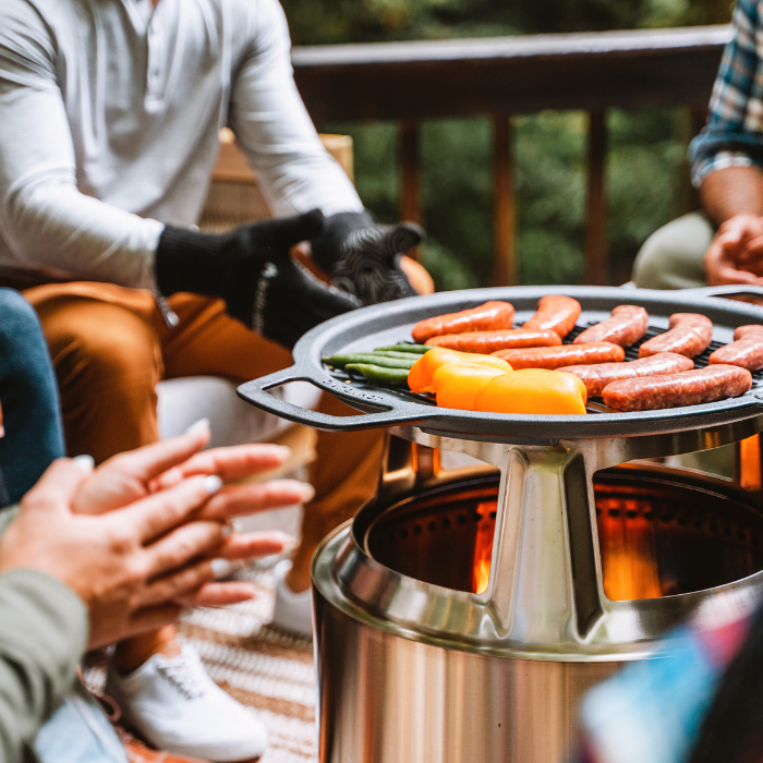 Solo Stove Adaptateur + Gril pour Brasero Bonfire