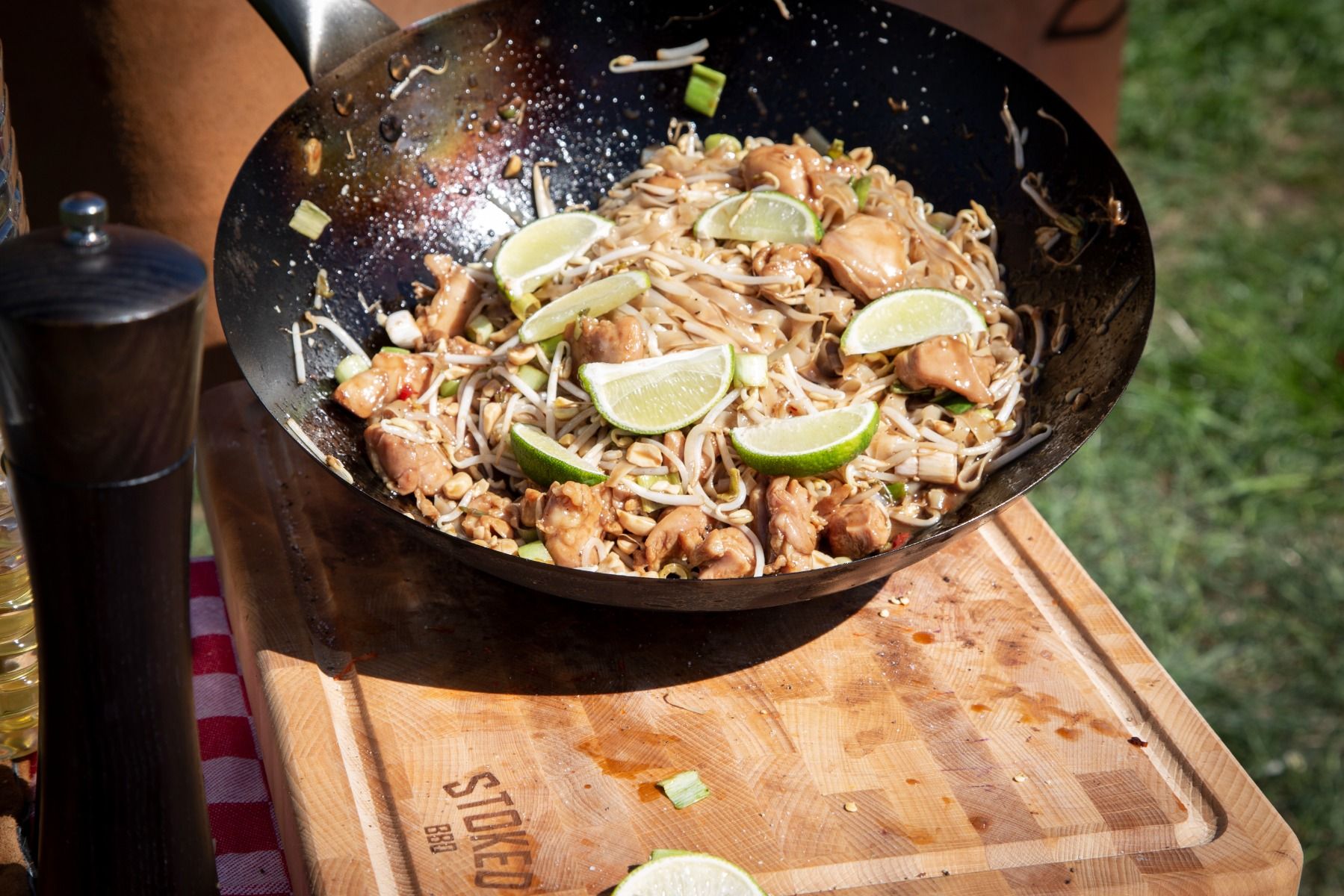 Stoked BBQ Plaque wok
