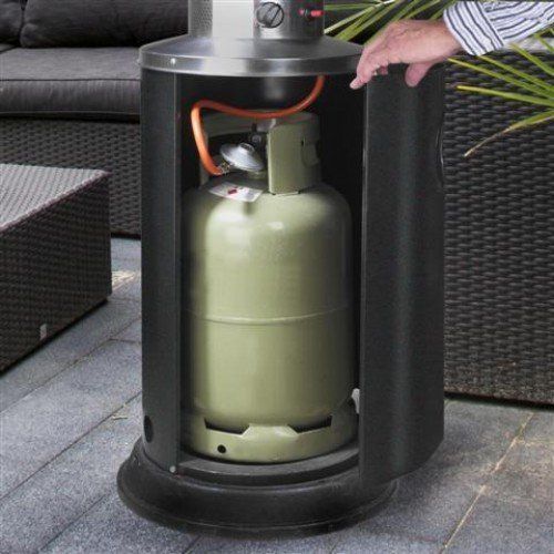 Chauffage au gaz Eurom THG14000 noir