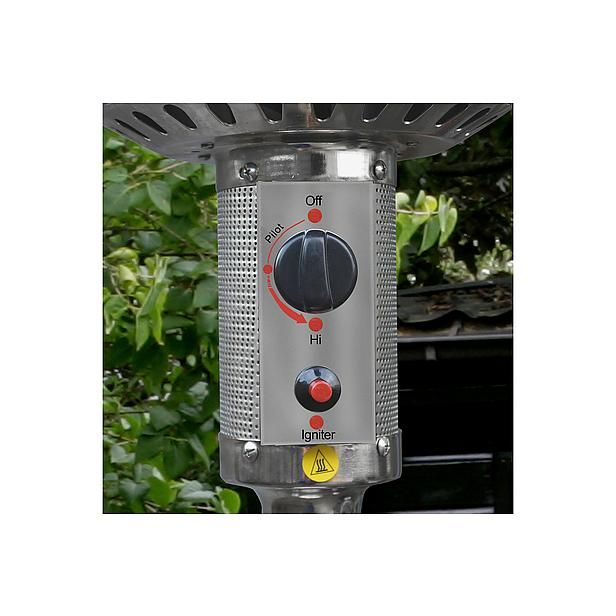 Chauffage au gaz Eurom THG14000 noir