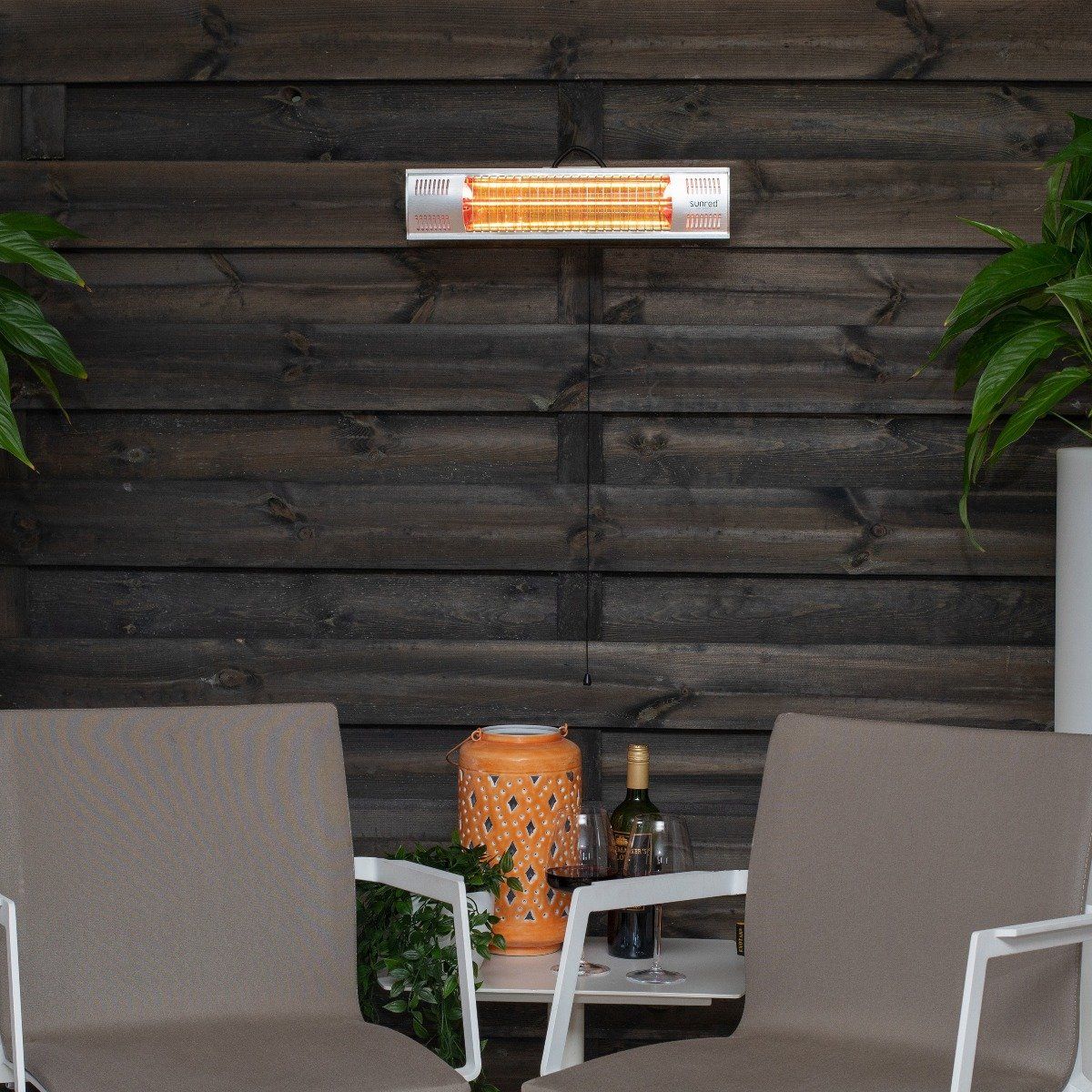 Sunred Vigo Wall 1500 W Chauffage de patio