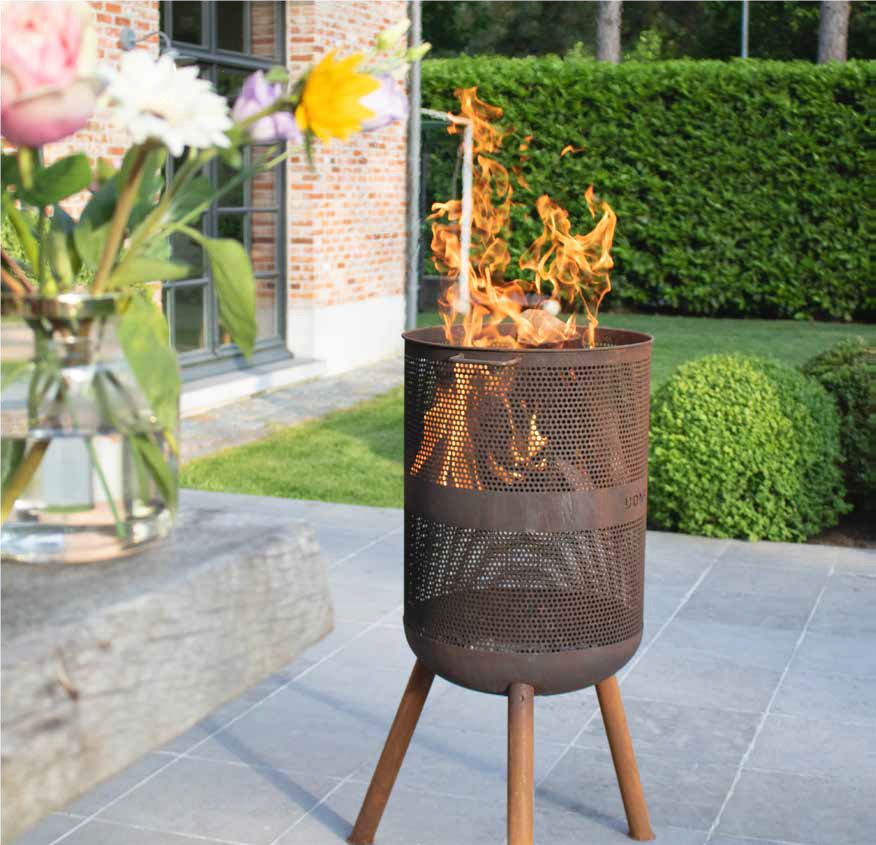 BonFeu BonVes 45 Noir brasero panier