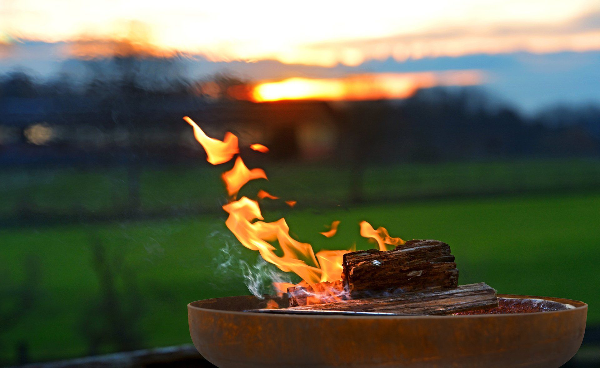 MOODZ Bol à feu en acier inoxydable Ø100 cm