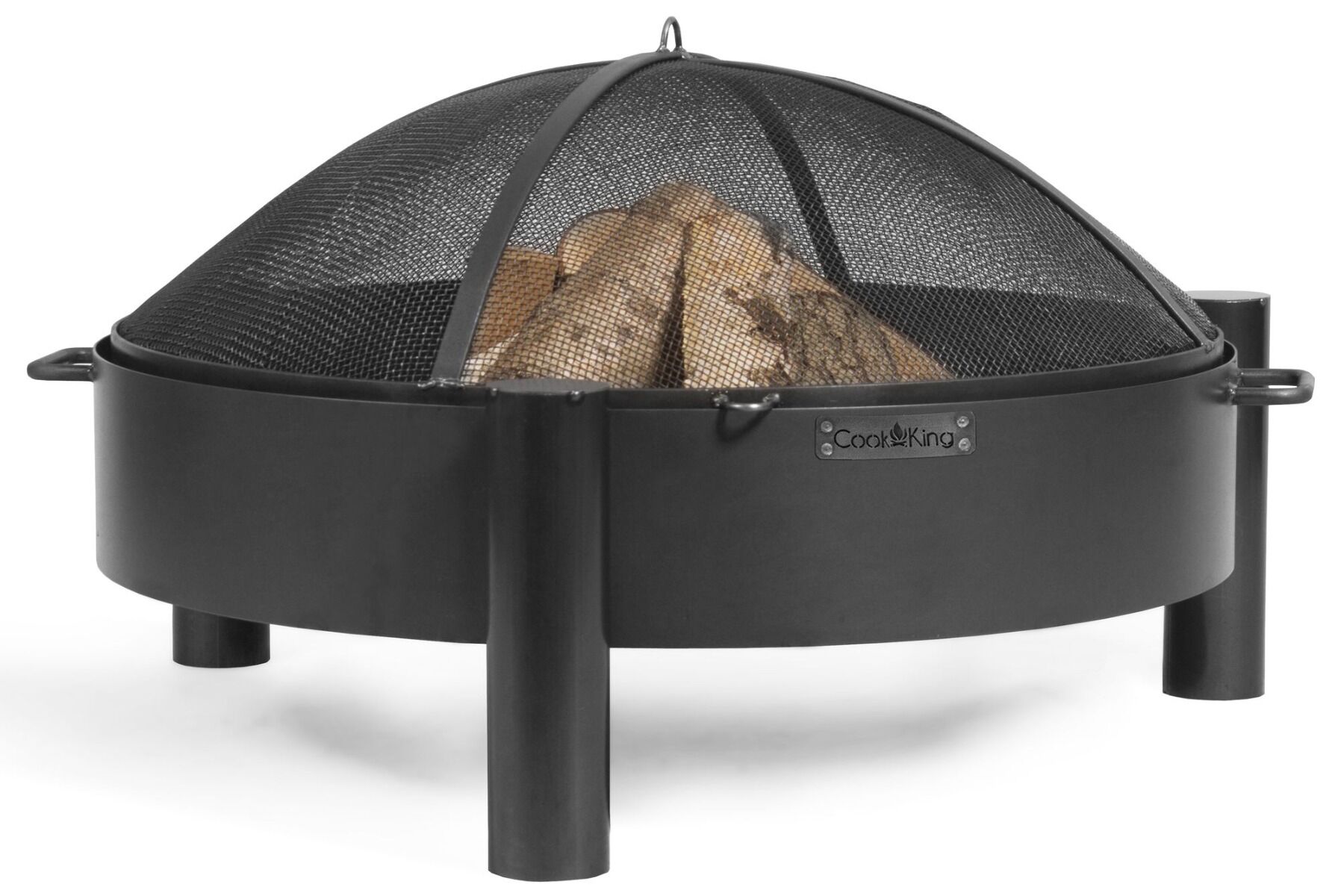 Brasero bol à feu Haiti 60 cm acier noir CookKing