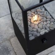 Cosiscoop Dome lanterne à gaz noire