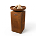 Piédestal acier corten MOODZ