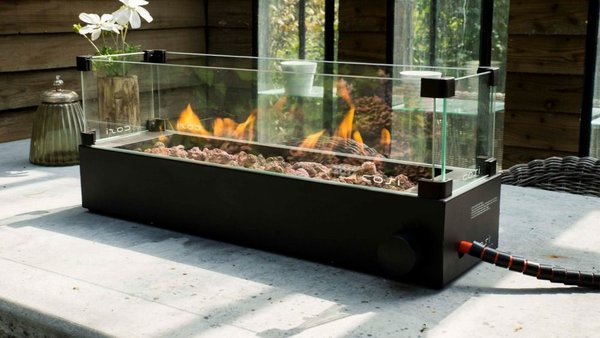 Brûleurs intégrés, construisez votre propre table de feu